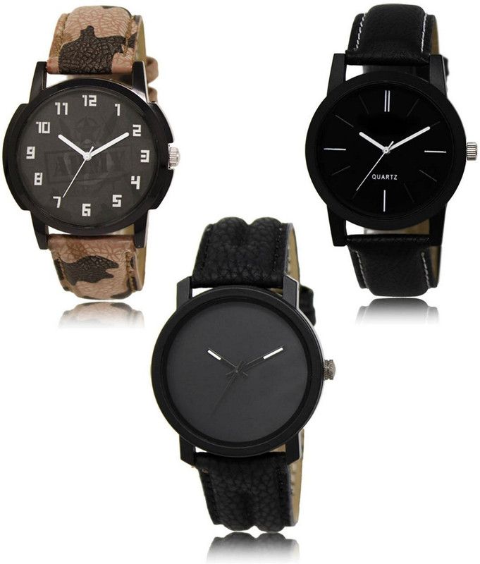 New latest Designer Combo of 3 Analog Watch - For Men LR-03-05-21