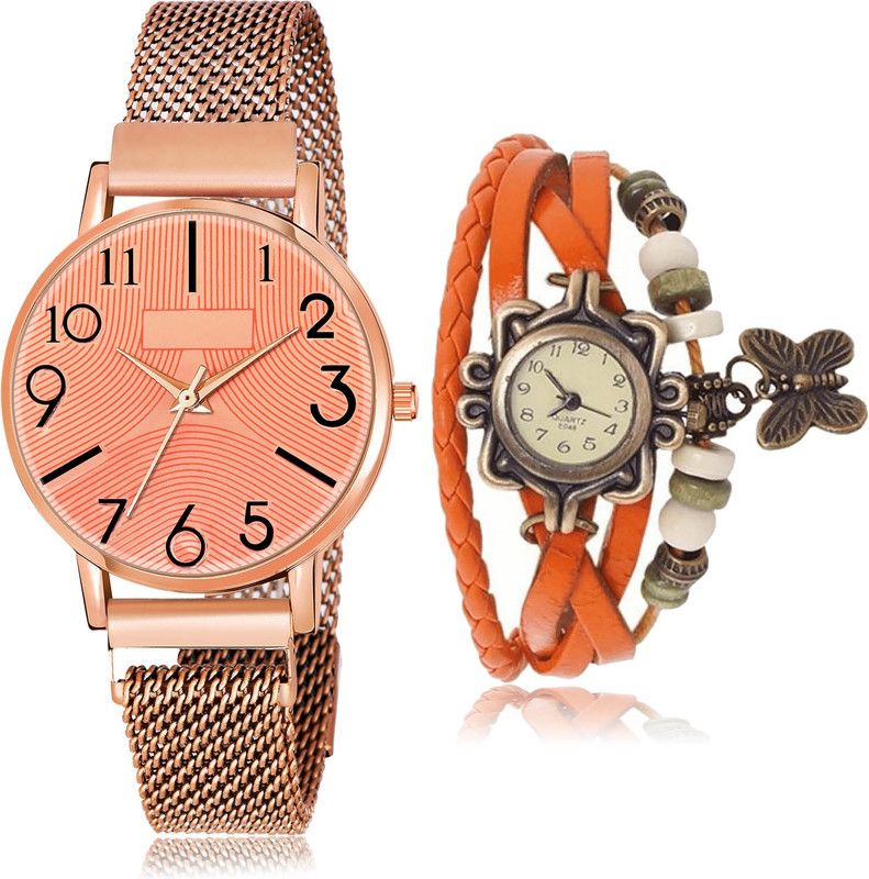 Analog Watch - For Women New Professional 2 Watch Combo For Women And Girls - GW58-G62