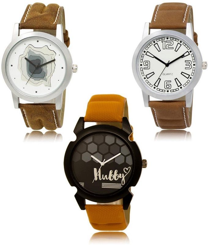New latest Designer Combo of 3 Analog Watch - For Men LR-09-15-32