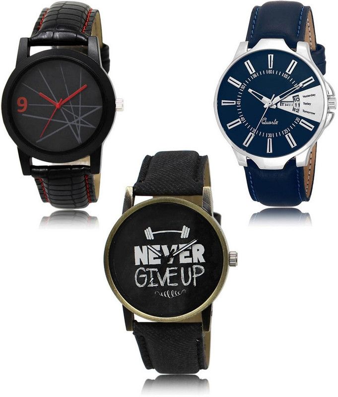 New latest Designer Combo of 3 Analog Watch - For Men LR-08-23-27