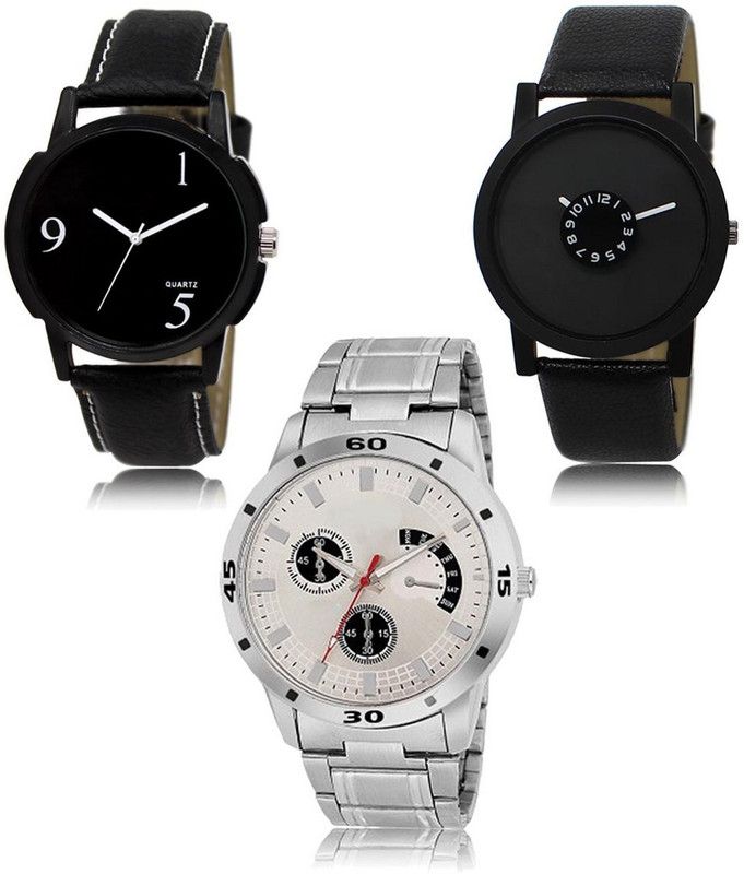 New latest Designer Combo of 3 Analog Watch - For Men LR-06-25-101