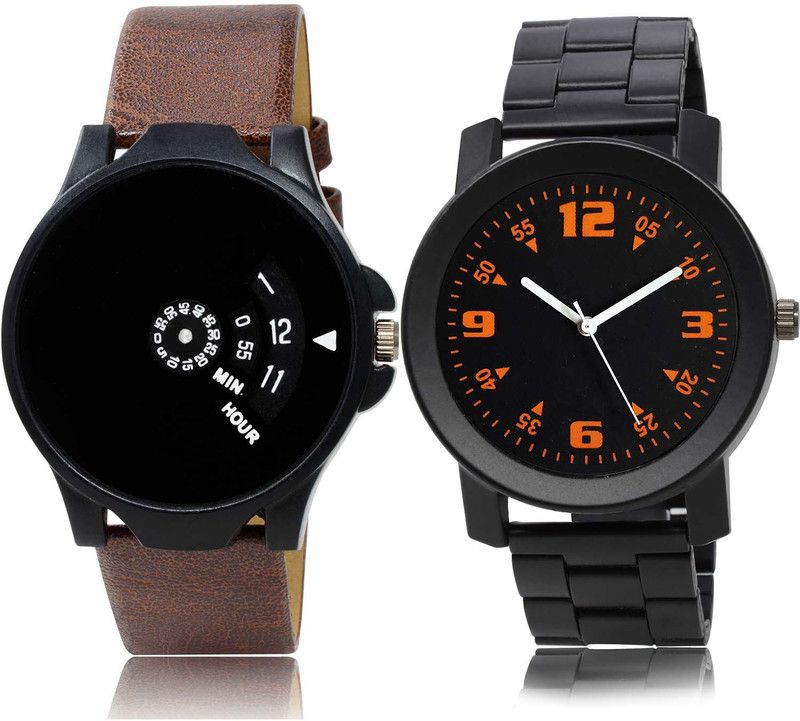 Analog Watch - For Men New 3D Design Speedometer And Chain Watch Combo Watch For Boys And Men - BO51-B863