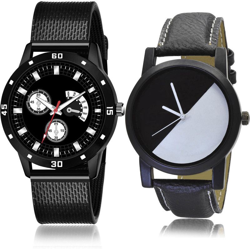 Analog Watch - For Men Classical Branded 2 Watch Combo For Boys And Men - BRM39-B32