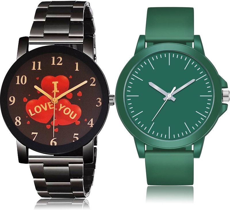 Analog Watch - For Men Latest Style 2 Watch Combo For Boys And Men - BCPL22-BM116