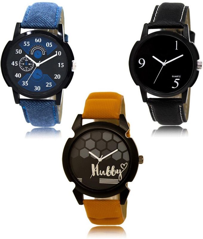 New latest Designer Combo of 3 Analog Watch - For Men LR-02-06-32
