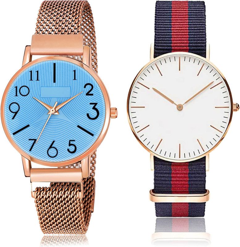 Analog Watch - For Women Contemporary Wrist 2 Watch Combo For Women And Girls - GW61-GC19