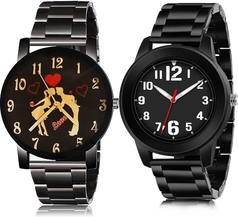 Analog Watch - For Men New Casual 2 Watch Combo For Boys And Men - BCPL6-(53-S-20)