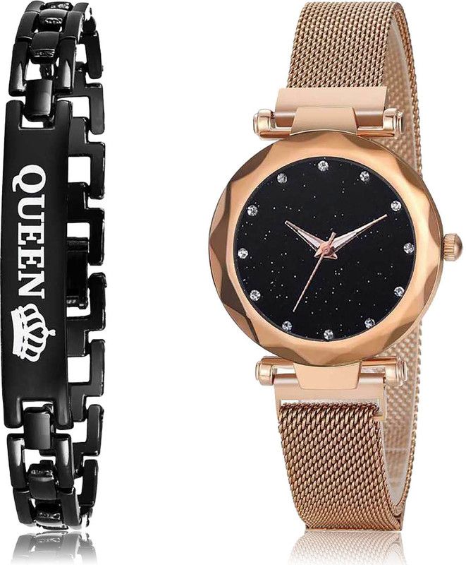 Analog Watch - For Women Contemporary Present 2 Watch Combo For Women And Girls - GX13-GC9