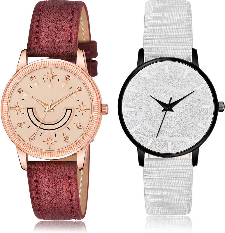 Analog Watch - For Women Classical Royal 2 Watch Combo For Women And Girls - GW63-GM327