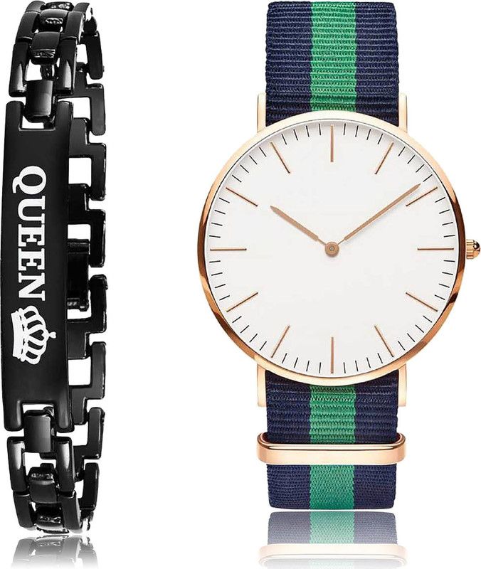 Analog Watch - For Women Contemporary Analogue 2 Watch Combo For Women And Girls - GX13-GC20