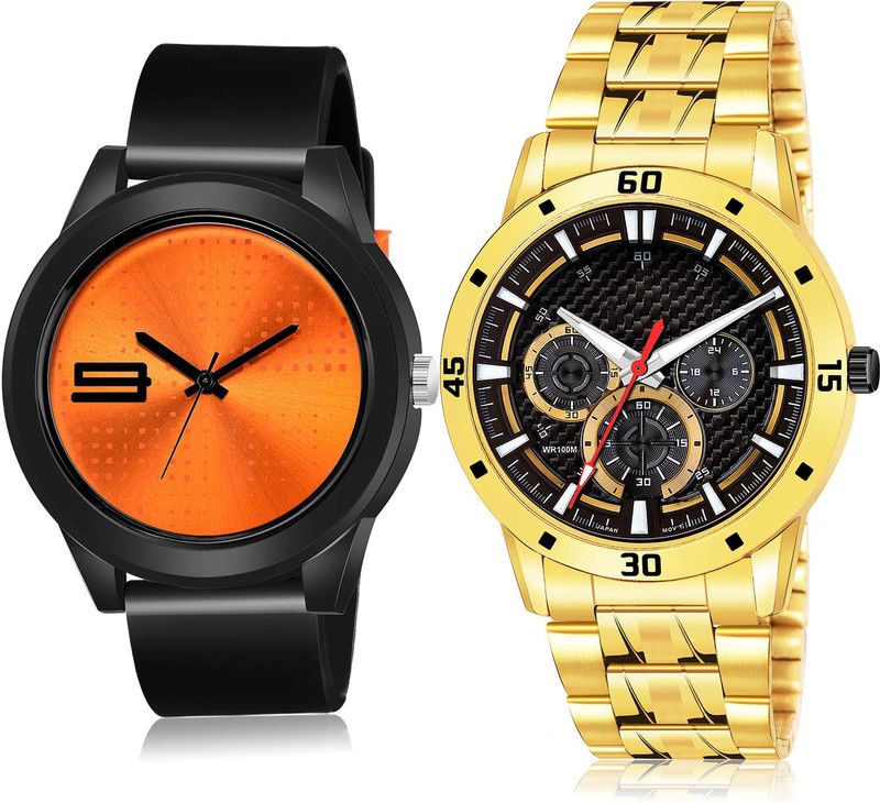 Analog Watch - For Men New Wrist 2 Watch Combo For Boys And Men - BM106-(72-S-21)