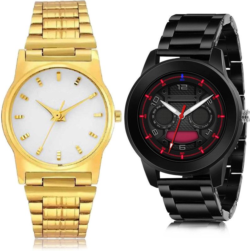 Analog Watch - For Men Modish Luxury 2 Watch Combo For Boys And Men - BCPL33-(59-S-20)