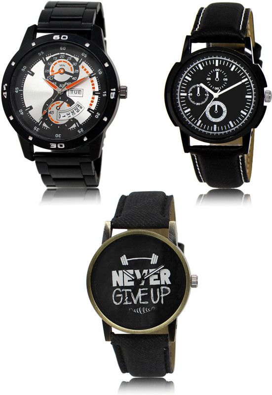New latest Designer Combo of 3 Analog Watch - For Men 107-13-27