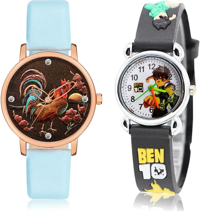 Analog Watch - For Girls Contemporary Formal 2 Watch Combo For Women And Girls - GM370-GC87