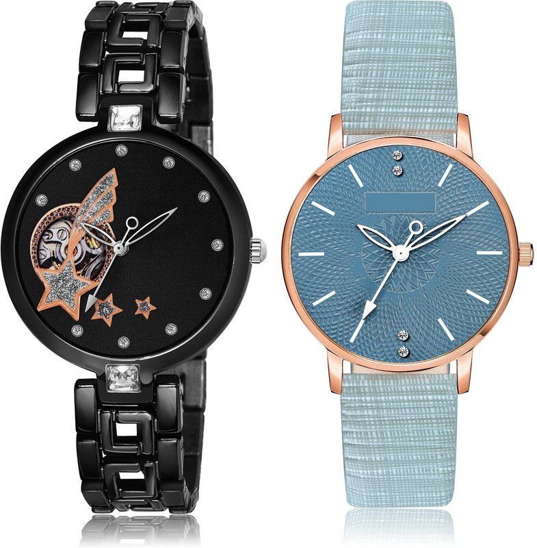 Analog Watch - For Girls Latest Analogue 2 Watch Combo For Women And Girls - G662-GM316