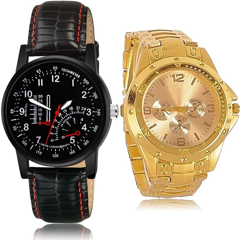 combo watch Analog Watch - For Boys Treading Collegian Chain Watch - B898-B71 (Combo Of 2 )
