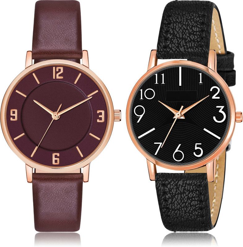 Analog Watch - For Women Best Unique 2 Watch Combo For Women And Girls - GM394-GW54