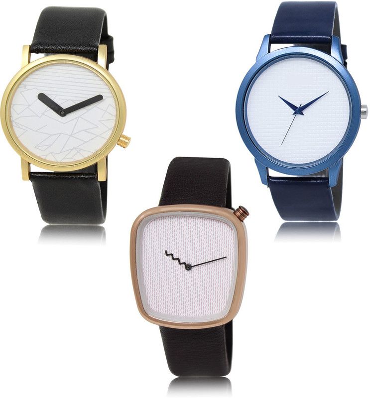 New latest Designer Combo of 3 Analog Watch - For Men LR37-LR33-LR41