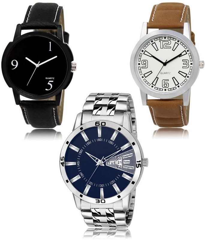 New latest Designer Combo of 3 Analog Watch - For Men LR-06-15-102