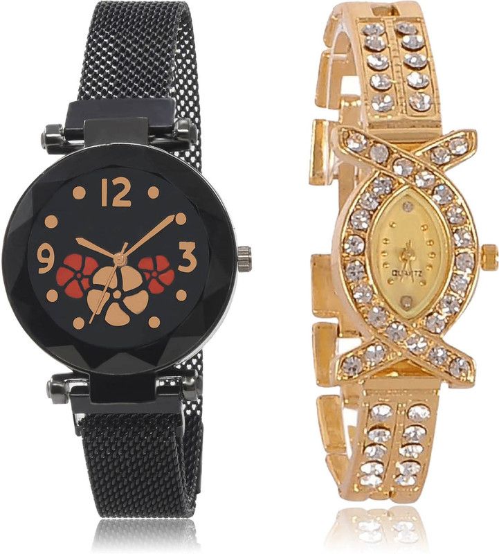 Analog Watch - For Women Treading Branded 2 Watch Combo For Women And Girls - G652-G125