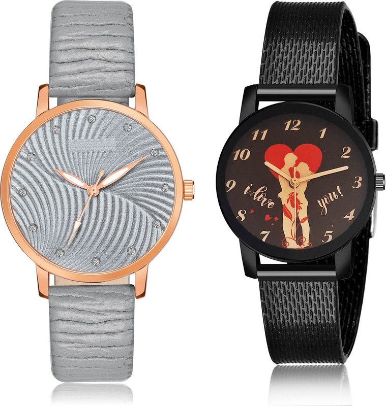 Analog Watch - For Women Brand New Tread 2 Watch Combo For Women And Girls - GM385-G523
