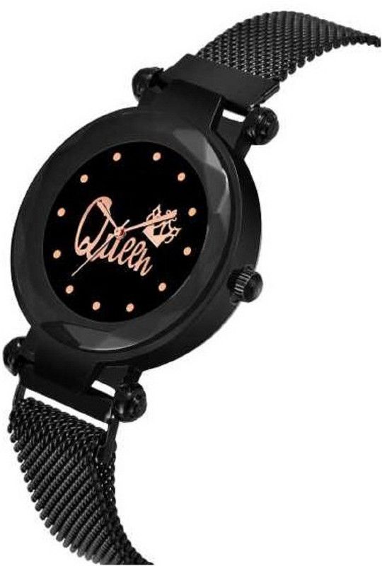 BEST DEAL AND FAST SELLING PRODUCT AND ALSO GOOD RETURN GIFT COLLECTION Analog Watch - For Girls STYLISH TRENDING WOMEN'S AND GIRL'S DIAMOND STUDDED QUEEN MAGNET + SUNGLASS