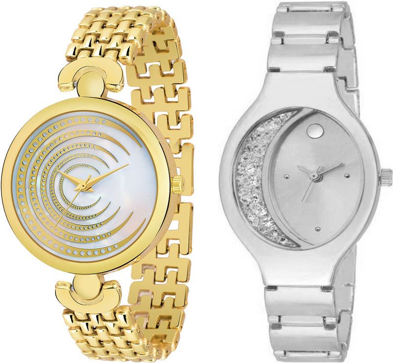 Analog Watch - For Women Combo pack 2 New Attractive Part-Wedding Adition Analog Watch For Girls & Women ZB-07547