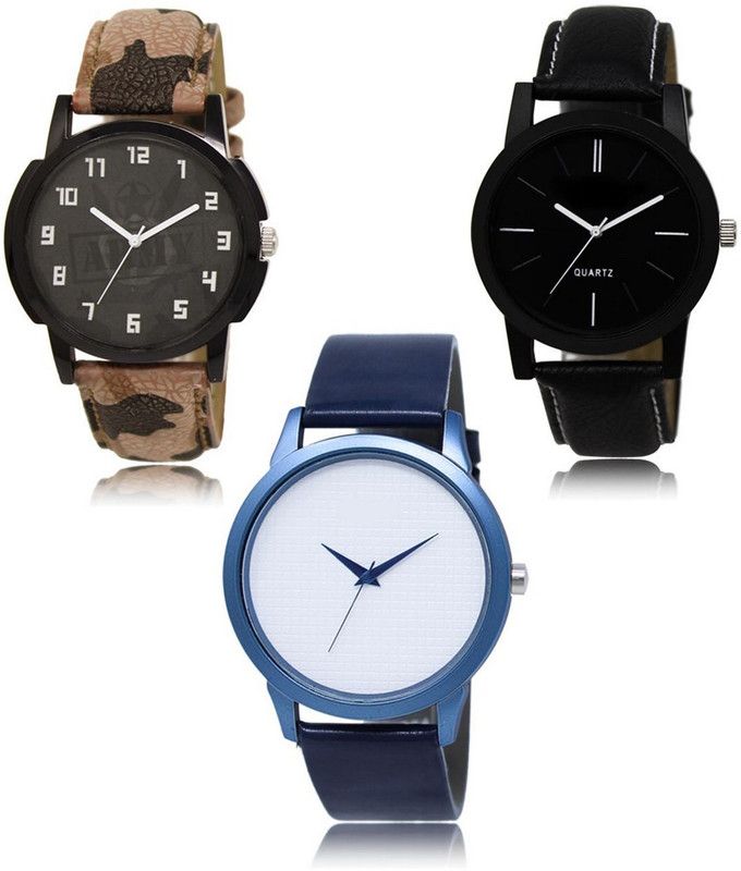 New latest Designer Combo of 3 Analog Watch - For Men LR-03-05-33