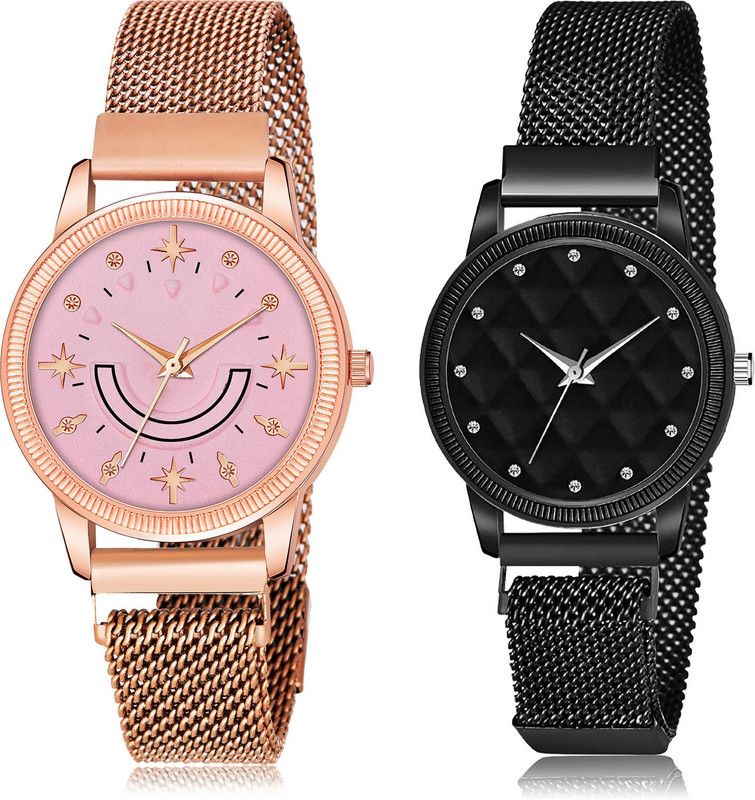 Analog Watch - For Women Classical Technology 2 Watch Combo For Women And Girls - GW72-GW12