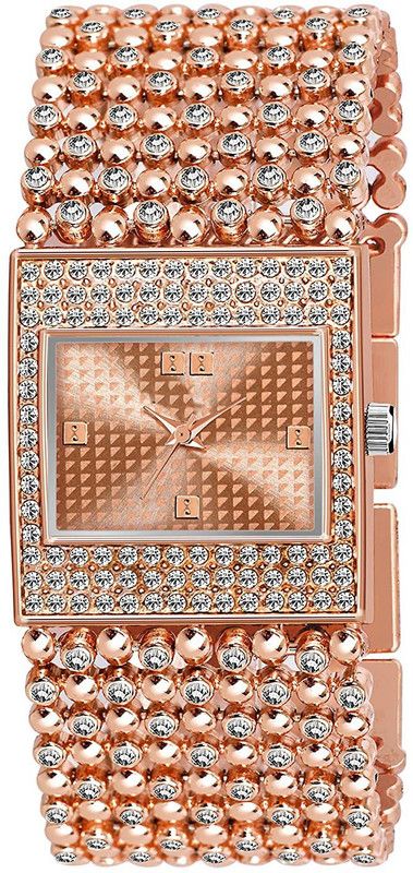 Premium Shiny0 Analog Watch - For Women Diamond Studded