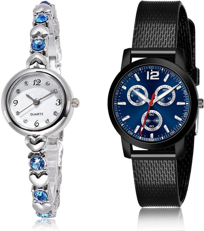Analog Watch - For Women Modish Chronograph 2 Watch Combo For Women And Girls - G454-(71-L-10)