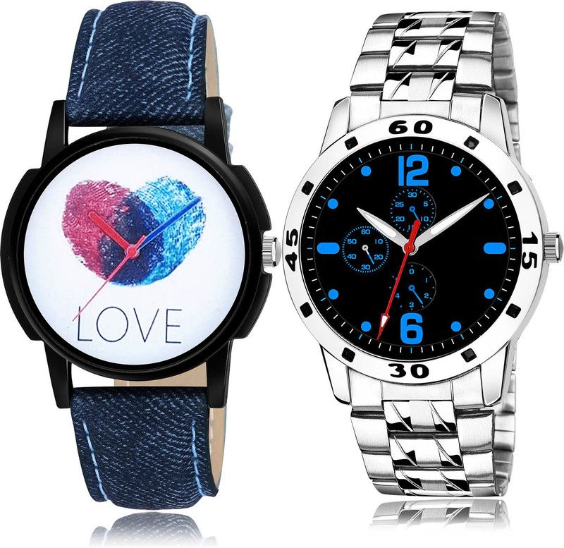 Analog Watch - For Men Latest Analogue 2 Watch Combo For Boys And Men - B11-(68-S-19)