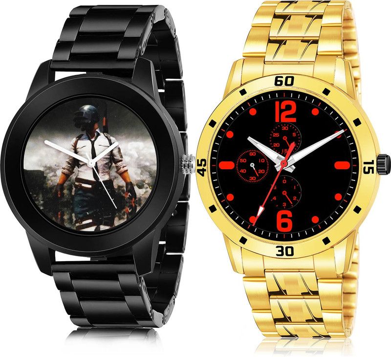Analog Watch - For Men Latest Wrist 2 Watch Combo For Boys And Men - B506-(69-S-21)