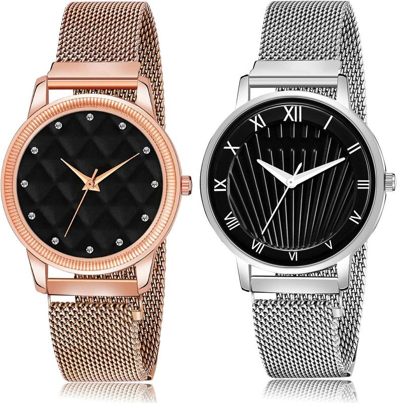 Analog Watch - For Women Best Diwali 2 Watch Combo For Women And Girls - GW18-G517
