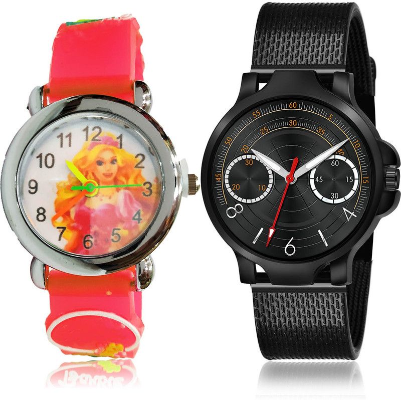 Analog Watch - For Boys Classical Fashionable 2 Watch Combo For Boys And Men - BK75-(67-S-10)