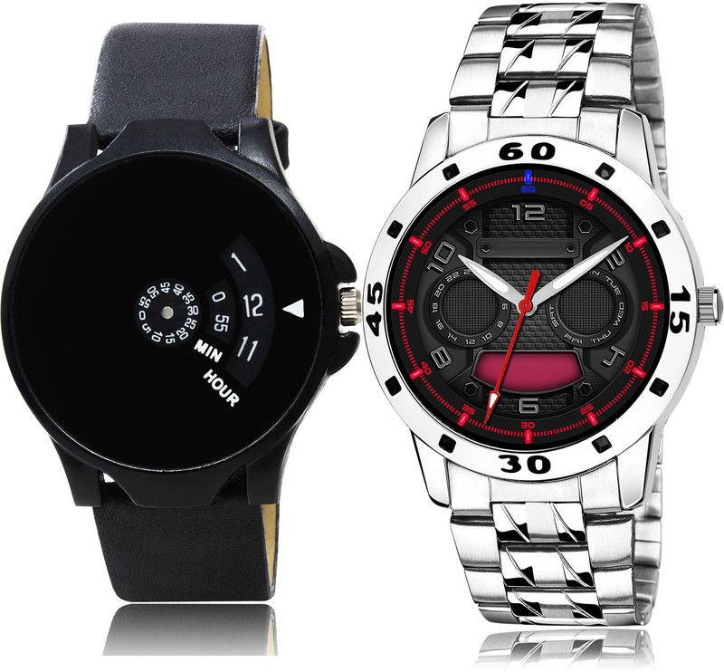 Analog Watch - For Men 2 Watch Combo For Boys And Men - BO50-(59-S-19)