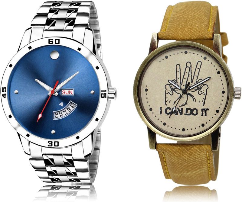 New Latest Designer Combo of 2 Analog Watch - For Men LR105-LR30