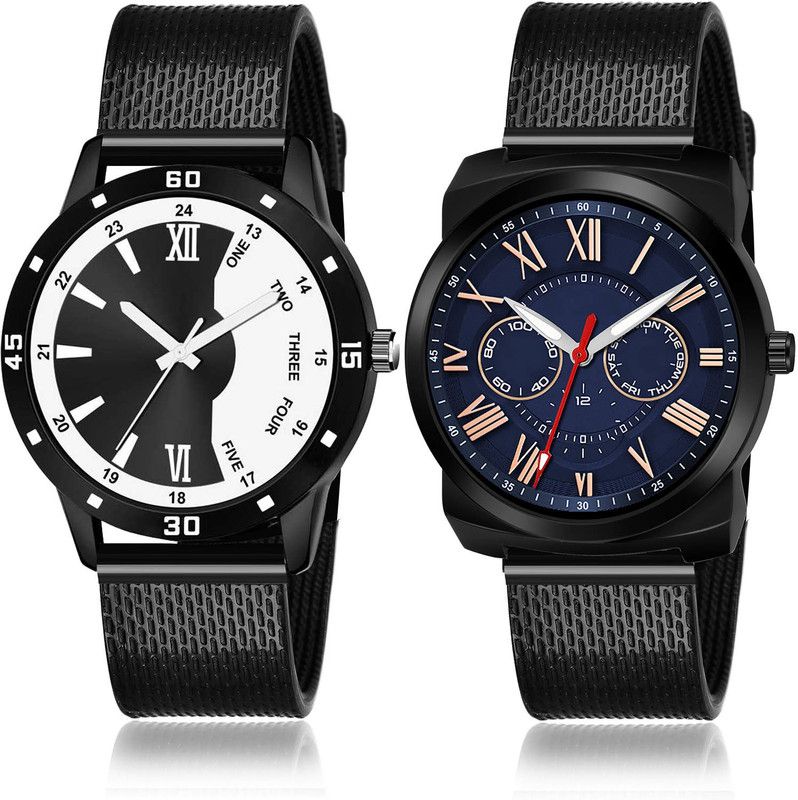 Analog Watch - For Men Latest Present 2 Watch Combo For Boys And Men - BRM41-(62-S-10)