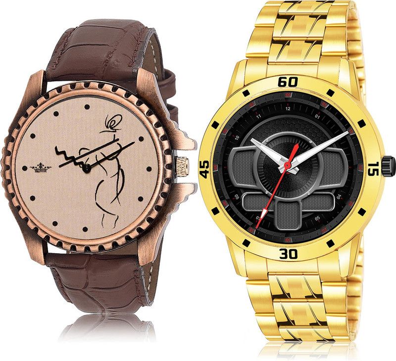 Analog Watch - For Men Chronograph 2 Watch Combo For Boys And Men - BL46.65-(8-S-21)