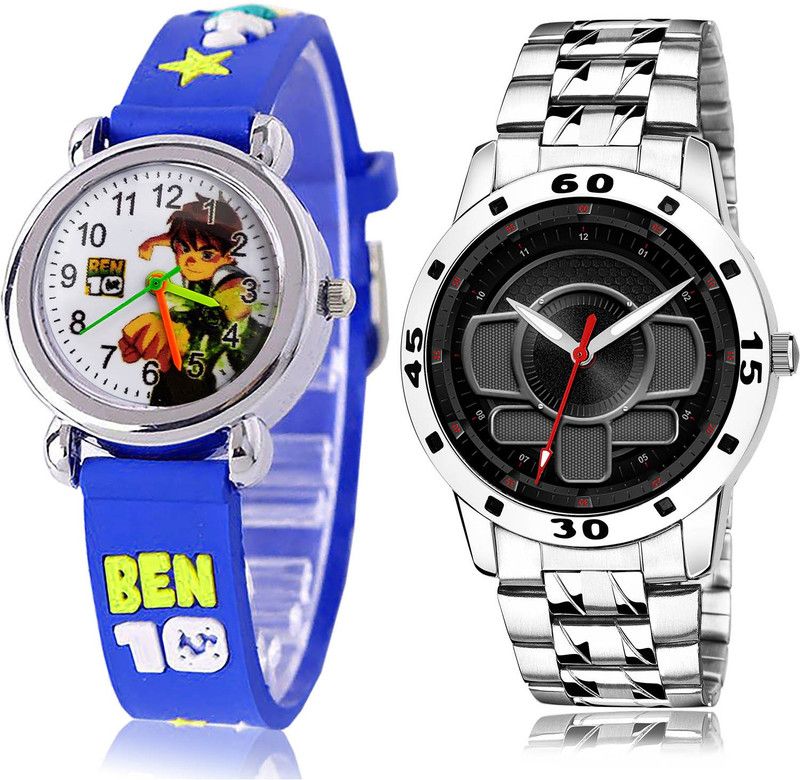 Analog Watch - For Boys Treading Italian Designer 2 Watch Combo For Boys And Men - BK94-(8-S-19)