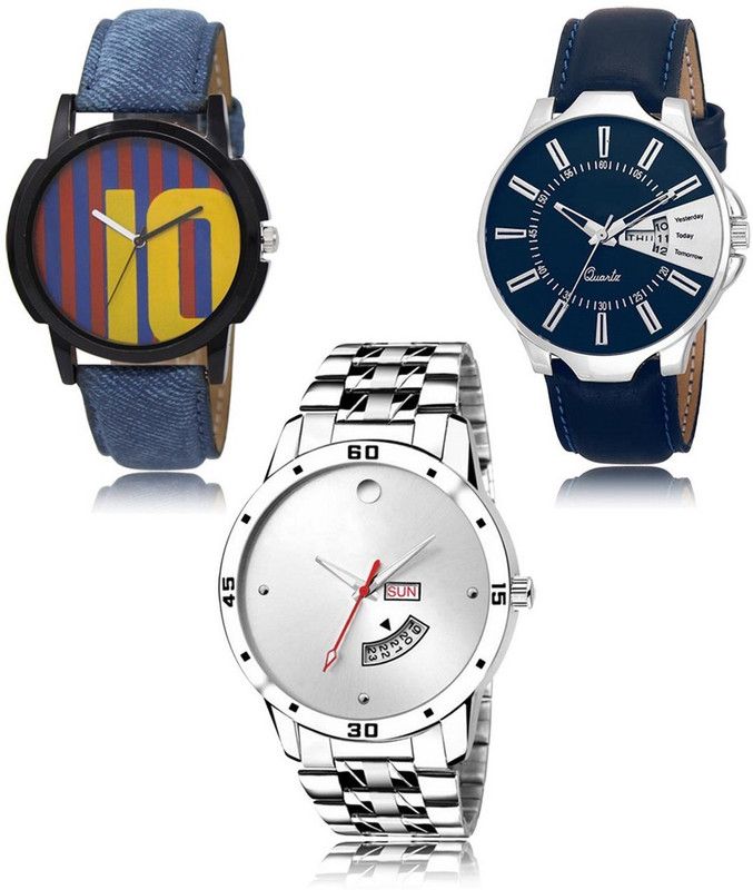 New latest Designer Combo of 3 Analog Watch - For Men LR-10-23-103