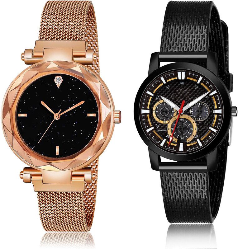 Analog Watch - For Women Latest Love 2 Watch Combo For Women And Girls - GC5-(72-L-10)