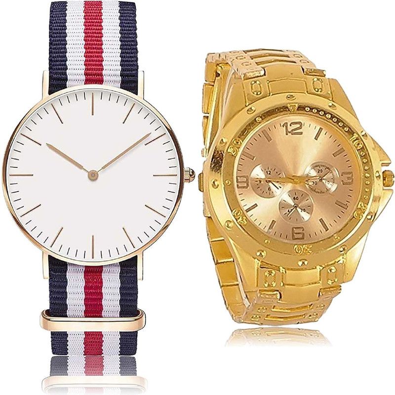 combo watch Analog Watch - For Men & Women Classical Quartz Chronograph And Chain Combo Watch For Boys And Men - BC5-B71