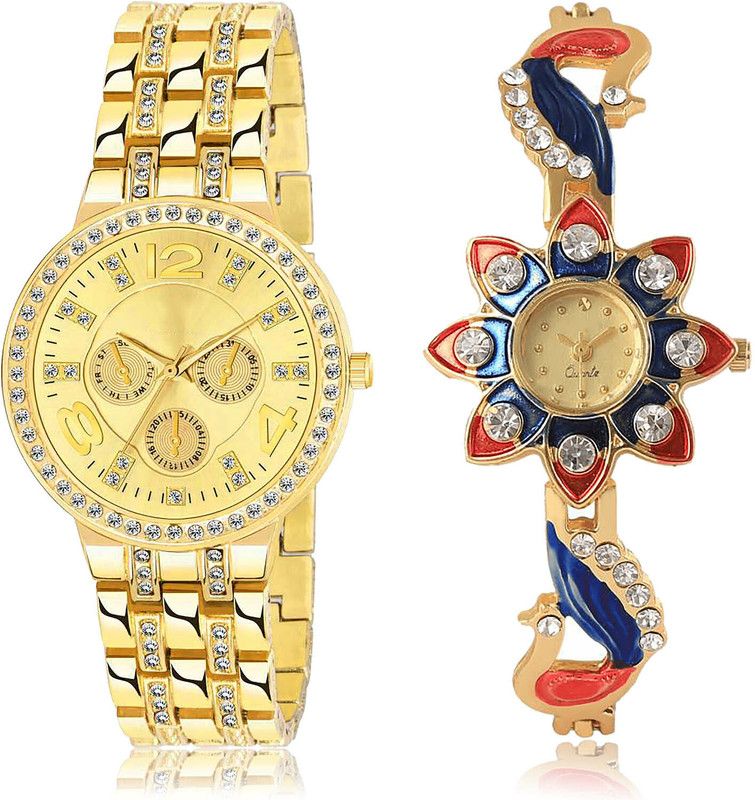Analog Watch - For Women Valentine 2 Watch Combo For Women And Girls - G627-G118