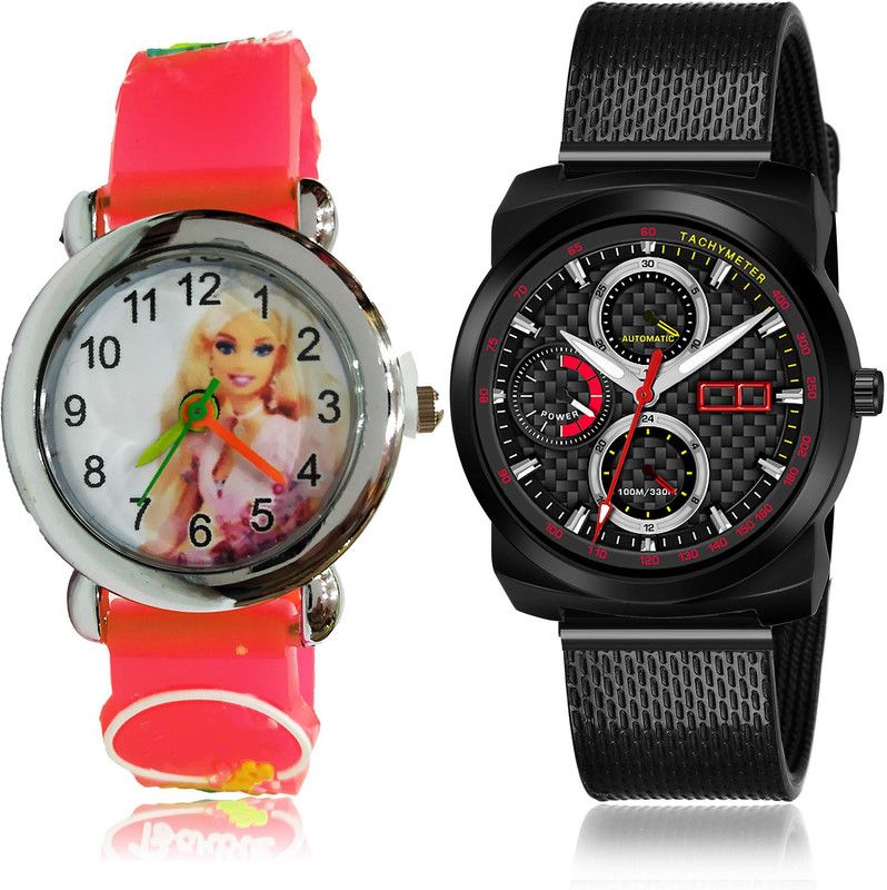 Analog Watch - For Boys Classical Designer 2 Watch Combo For Boys And Men - BK80-(60-S-10)
