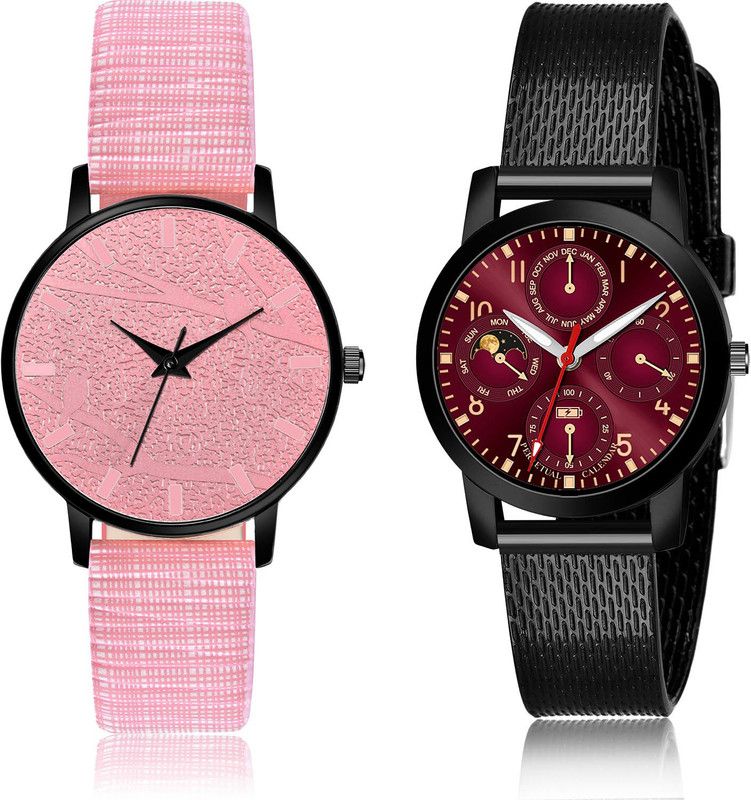 Analog Watch - For Girls Contemporary Fashion 2 Watch Combo For Women And Girls - GM328-(12-L-10)