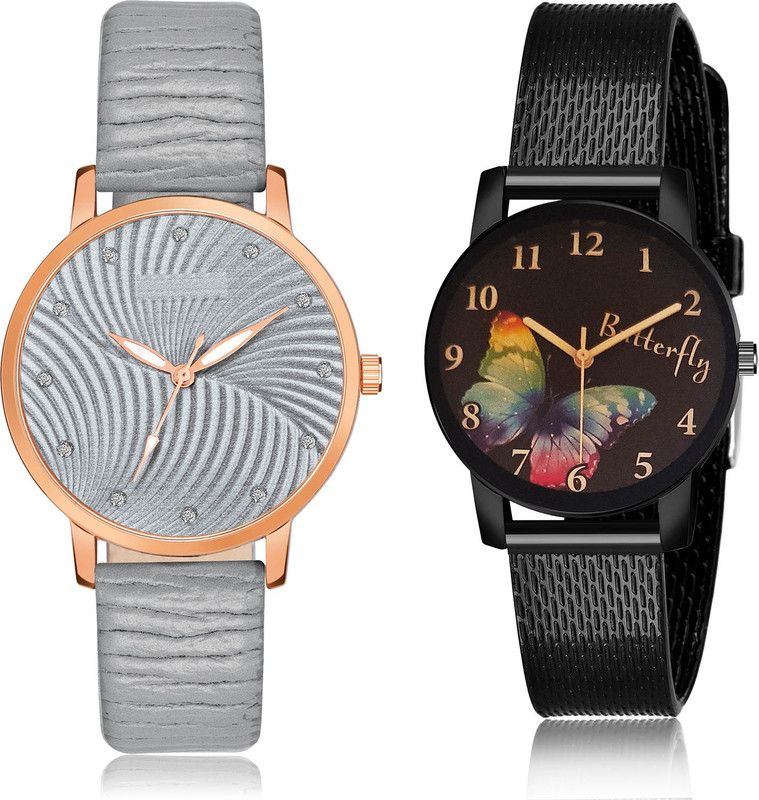 Analog Watch - For Women Contemporary Fancy 2 Watch Combo For Women And Girls - GM385-G534