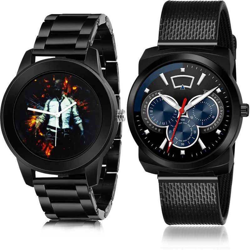 Analog Watch - For Men Classical Analogue 2 Watch Combo For Boys And Men - B557-(61-S-10)