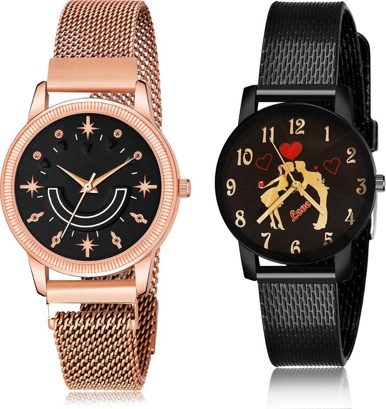 Analog Watch - For Women Modish Present 2 Watch Combo For Women And Girls - GW71-GCPL27