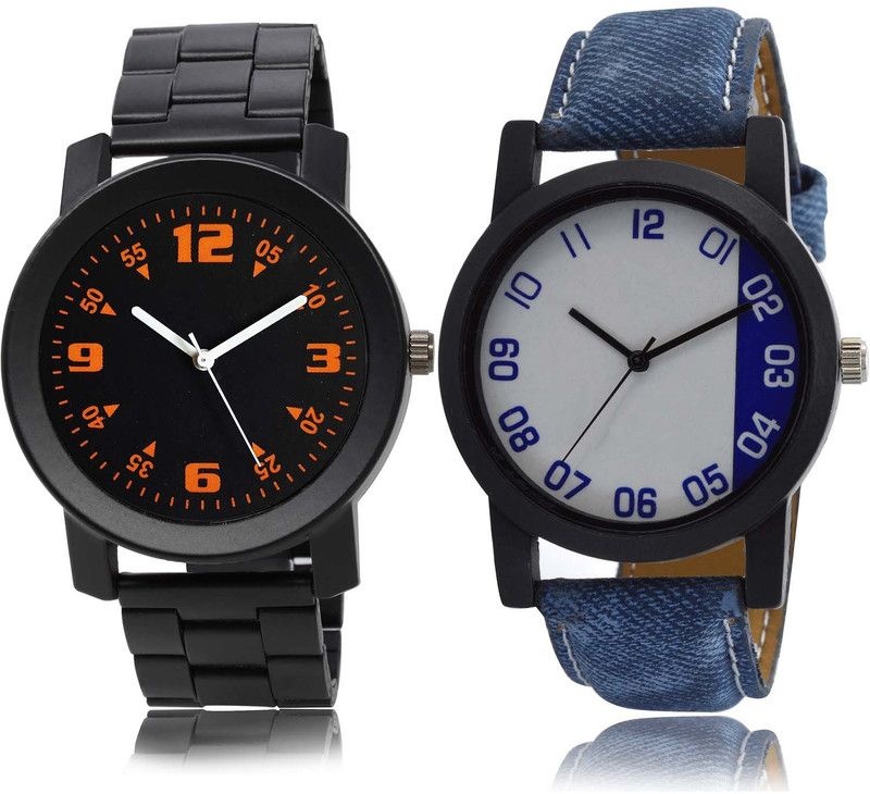 combo watch Analog Watch - For Men & Women Latest Rich Chain Watch Watch - B863-B40 (Combo Of 2 )